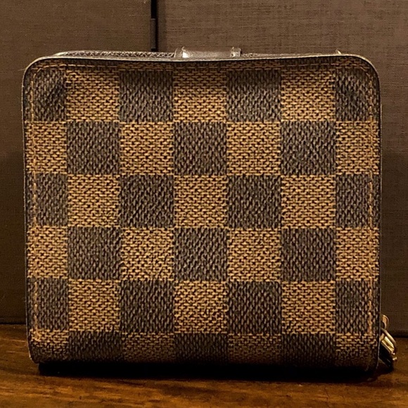 LOUIS VUITTON Damier Ebene Compact Bifold Wallet CA1011 Spain - Picture 3 of 17